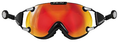 Превью  Визор горнолыжный CASCO FX70 Carbonic Black/Orange (07.5076)