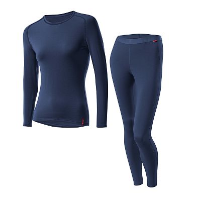Превью  Комплект термобелья LOEFFLER Transtex Warm Women Dark Blue
