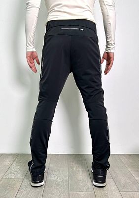 Превью Лыжные брюки Брюки лыжные MOAX Delda Light Softshell M Чёрный