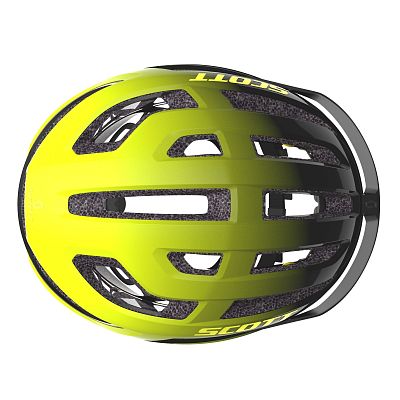 Превью Шлем велосипедный Шлем велосипедный SCOTT Arx Plus Black/Radium Yellow RC