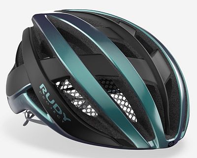 Превью Шлем велосипедный Шлем велосипедный RUDY PROJECT Venger Iridescent Blue Shiny/Black Matte