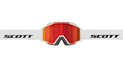 Превью  Маска горнолыжная SCOTT Shield Pro Junior White/Red Chrome (426278-0002376)