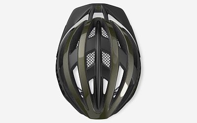Превью Шлем велосипедный Шлем велосипедный RUDY PROJECT Venger Cross Metal Green Shiny/Black Matte