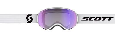 Превью Фотохромная горнолыжная маска Маска горнолыжная SCOTT Faze II LS Mineral White Black/Blue Chrome (271815-7884307)