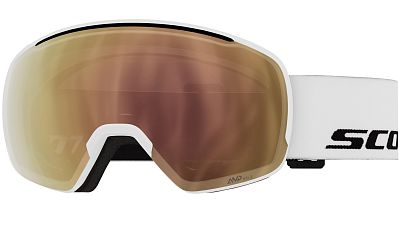 Превью Горнолыжная маска OTG Маска горнолыжная SCOTT Sphere OTG LS White/Cinnamon Chrome (411041-0002375)