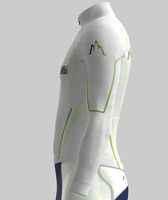 Превью  Велоджерси с длинным рукавом VTR VTR-06c M утеплённая Горные вершины