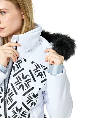 Превью Женский горнолыжный комбинезон Комбинезон горнолыжный POIVRE BLANC W24-0831-WO Snow White