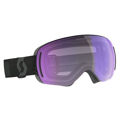 Превью Фотохромная горнолыжная маска Маска горнолыжная SCOTT LCG Evo LS Mineral Black/Blue Chrome (403289-7413307)
