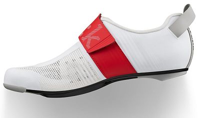 Превью  Велотуфли FIZIK Transiro Hydra Aeroweave Carbon White/Red/Blue