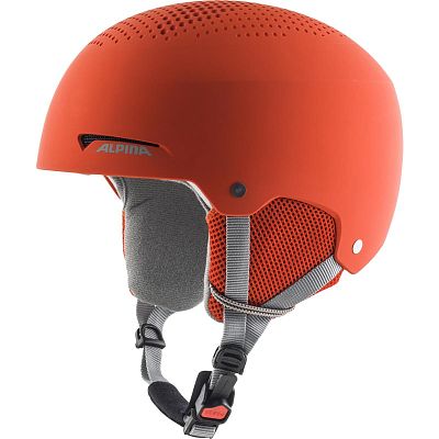 Превью  Шлем горнолыжный ALPINA Zupo Pumpkin Orange Matt (A9225-40)