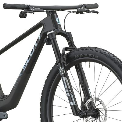 Превью Двухподвесный велосипед Велосипед SCOTT Spark RC Team Issue (2027) Carbon Black