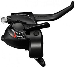 Превью Манетка SHIMANO Tourney TX800 с тормозной ручкой правая