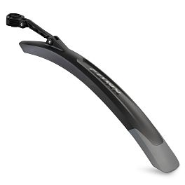 Превью Крыло 27.5" велосипедное заднее CLUXX Scape 26"-29" Black/Grey