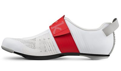 Превью  Велотуфли FIZIK Transiro Hydra Aeroweave Carbon White/Red/Blue