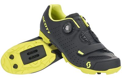 Превью  Велоботинки для кросс-кантри SCOTT MTB Comp Boa Matt Black/Sulphur Yellow