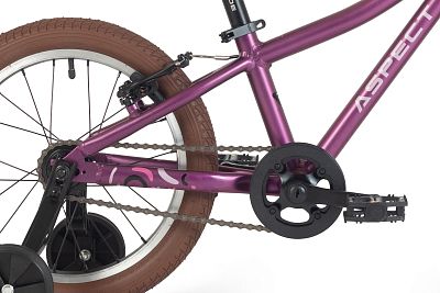 Превью Детский велосипед Велосипед ASPECT Smile 16 Фиолетовый (2025)