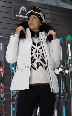 Превью Горнолыжная куртка со скидкой Куртка горнолыжная POIVRE BLANC W24-1003-WO White