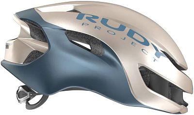 Превью Шлем велосипедный Шлем велосипедный RUDY PROJECT Nytron Champagne/Blue Avio Metal Matte