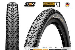 Превью Велопокрышка CONTINENTAL Race King 29" RaceSport Кевлар 180 TPI
