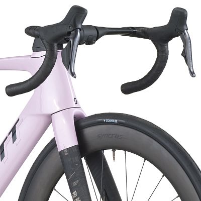 Превью Гоночный шоссейный велосипед Велосипед SCOTT Foil RC 10 (2026) Violet Pink/Carbon Black