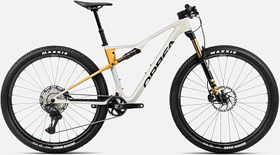 Превью Горный велосипед Велосипед ORBEA Oiz M10 Ivory White/Bumblebee Yellow (2026)
