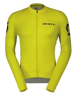 Превью Велоджерси с длинным рукавом SCOTT RC Pro Sulphur Yellow/Black