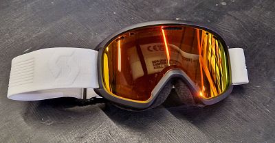 Превью  Маска горнолыжная SCOTT Junior Witty Black/White/Red Chrome (271826-2)