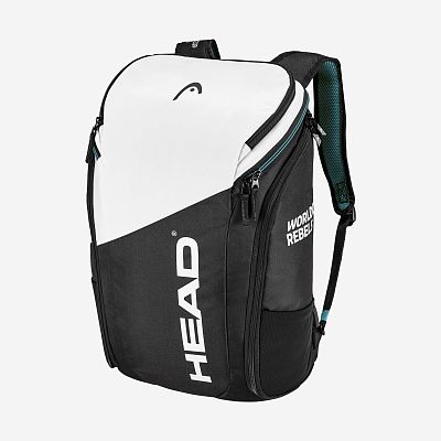 Превью  Рюкзак горнолыжный для вещей HEAD Rebels Backpack 30 L Black/White/Speed Blue (383013)
