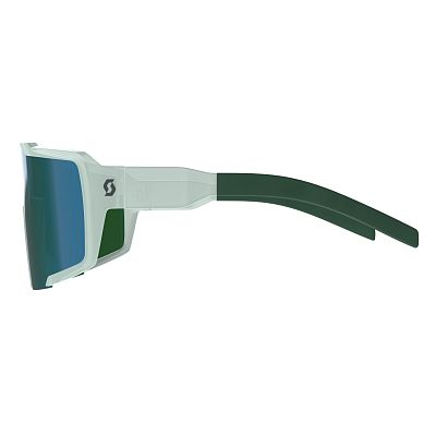 Превью Велоочки Велоочки SCOTT Shield Compact Mineral Blue, Линзы: Green Chrome (289235-7240121)