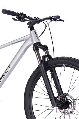 Превью Горный велосипед 27.5" Велосипед ASPECT Nickel 27.5 Серый (2025)