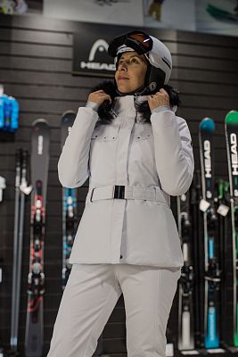 Превью Горнолыжная куртка со скидкой Куртка горнолыжная POIVRE BLANC W24-0801-WO White