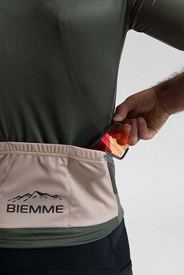 Превью  Велоджерси с коротким рукавом BIEMME Gravel Green