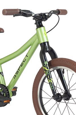 Превью Детский велосипед 16 дюймов Велосипед ASPECT Smile 16 Зелёный (2025)