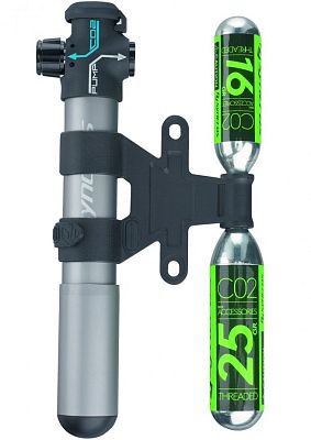 Превью  Велонасос SYNCROS CO-Two HV для шин портативный, 5,5 атм. (80 psi) (238607)
