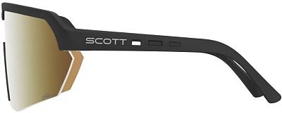 Превью  Велоочки SCOTT Sport Shield LS Black Matt, Линзы: AMP Gold Chrome (289233-0001374)