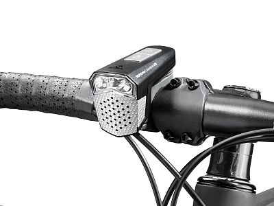 Превью  Велофонарь передний TOPEAK Soundlite USB, 3 диода (TMS077B)