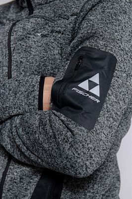 Превью Средний слой Свитер FISCHER Fleece Logo Серый