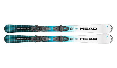 Превью Детские горные лыжи Горные лыжи HEAD Supershape Team Easy JRS + JRS 4.5 GW (24/25)