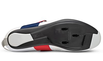 Превью  Велотуфли FIZIK Transiro Hydra Aeroweave Carbon White/Red/Blue