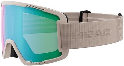 Превью  Маска горнолыжная HEAD Contex Sand/FMR Blue/Green (394864)