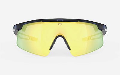 Превью  Велоочки RUDY PROJECT Turbolence Crystal Blue/Apple Green, Линзы: Multilaser Yellow (SP890502-0000)