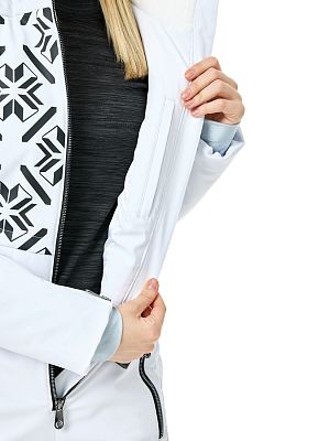 Превью Женский горнолыжный комбинезон Комбинезон горнолыжный POIVRE BLANC W24-0831-WO Snow White