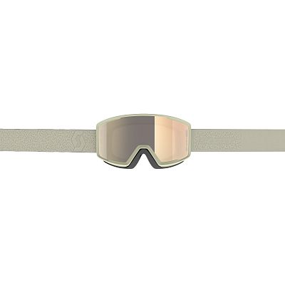 Превью Фотохромная горнолыжная маска Маска горнолыжная SCOTT Factor Pro LS Light Beige/Bronze Chrome (283566-7362245)