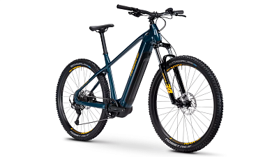 Превью Электровелосипед Велосипед HAIBIKE Alltrack 6 27.5 Ocean/Orange (2024)