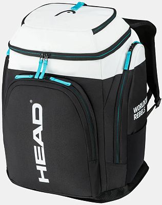 Превью  Рюкзак горнолыжный для вещей HEAD Rebels S 70 L Black/White/Speed Blue (383045)