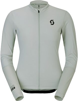 Превью  Велоджерси с длинным рукавом SCOTT Endurance Women Spray Grey/Pastel Yellow