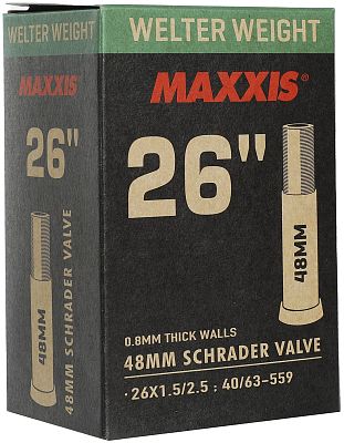 Превью  Камера велосипедная MAXXIS Welter Weight 26"x1.5"-2.5" Авто 48 мм