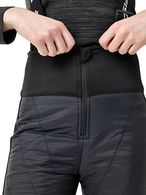 Превью Женские лыжные брюки Брюки лыжные FISCHER Hybrid W Чёрный