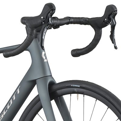 Превью Карбоновый шоссейный велосипед Велосипед SCOTT Addict 50 (2026) Carbon Grey