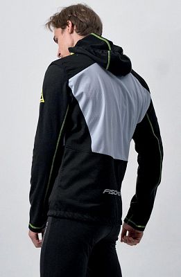 Превью  Жилет лыжный FISCHER Softshell Warm Чёрный/Серый